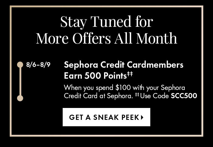 Stay Tuned for More Offers All Month