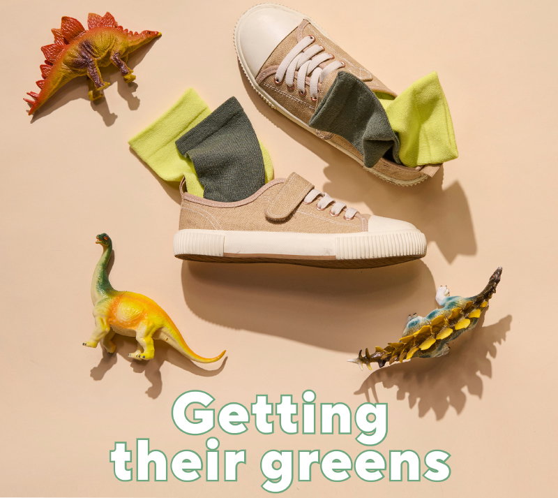 Getting their greens