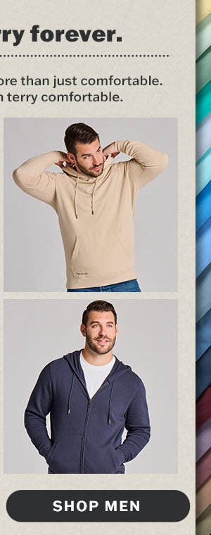 Men's French Terry forever.