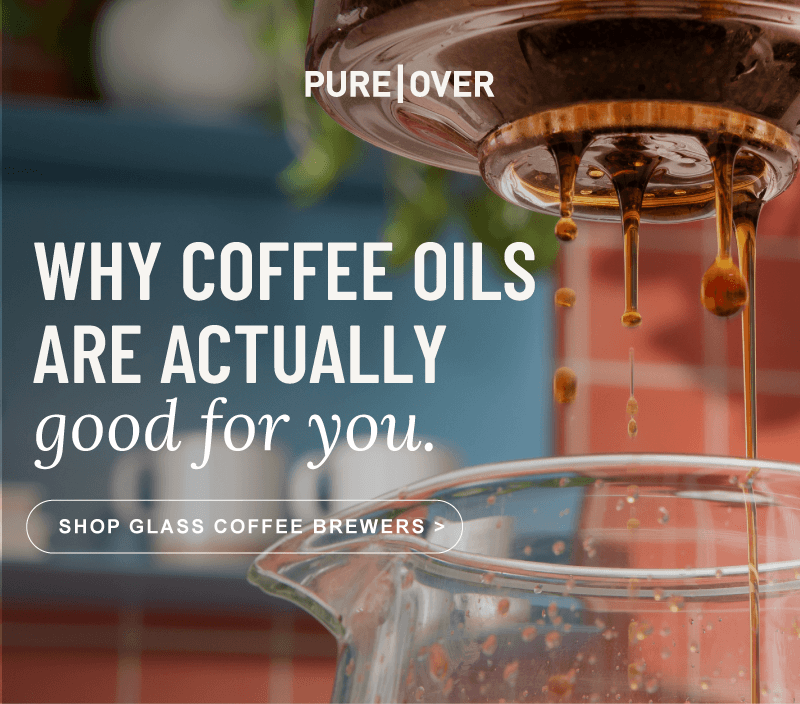 Why coffee oils are actually good for you.