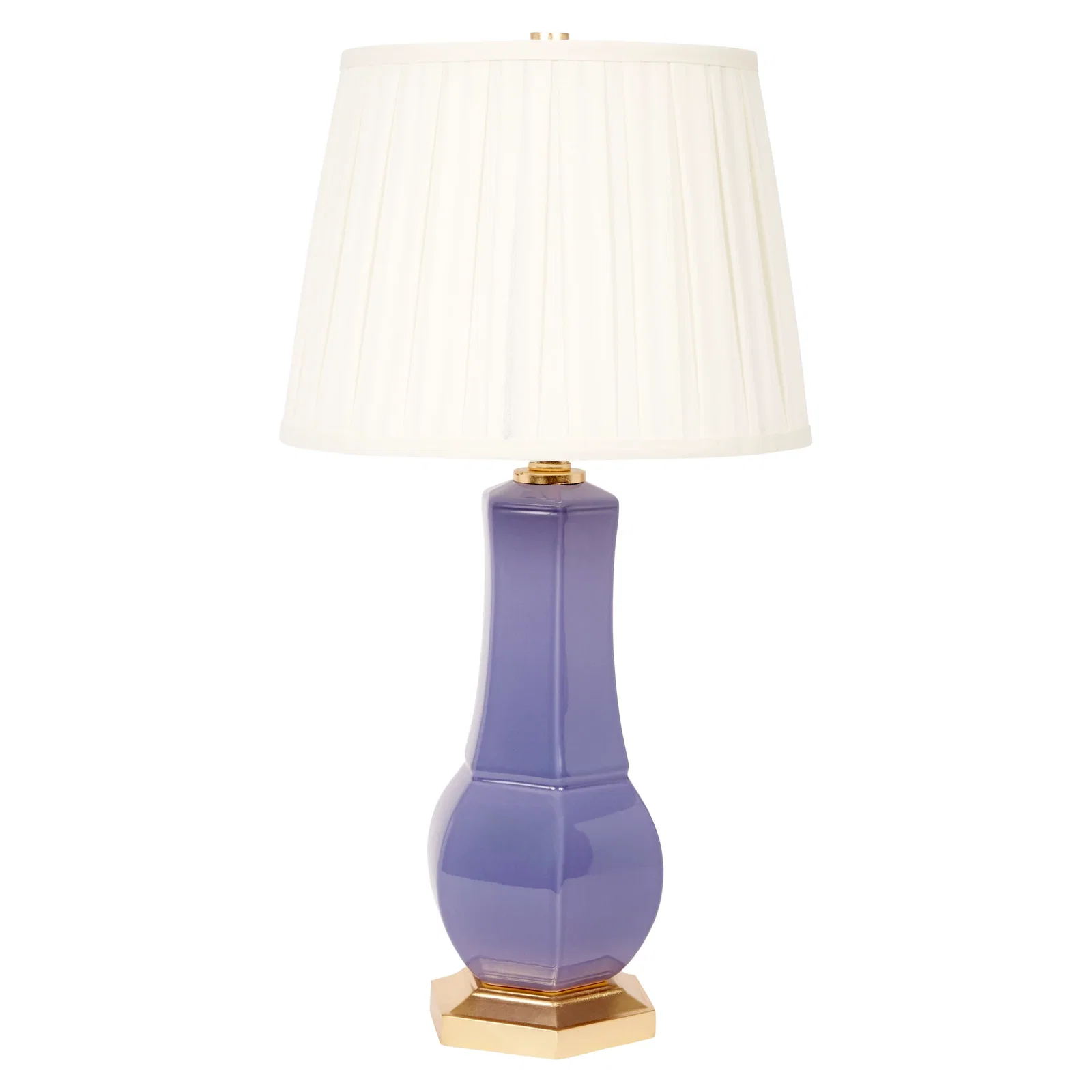 Image of Jane Ceramic Table Lamp, Lavender