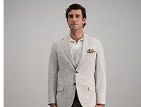 Man poses in a Haggar sport coat