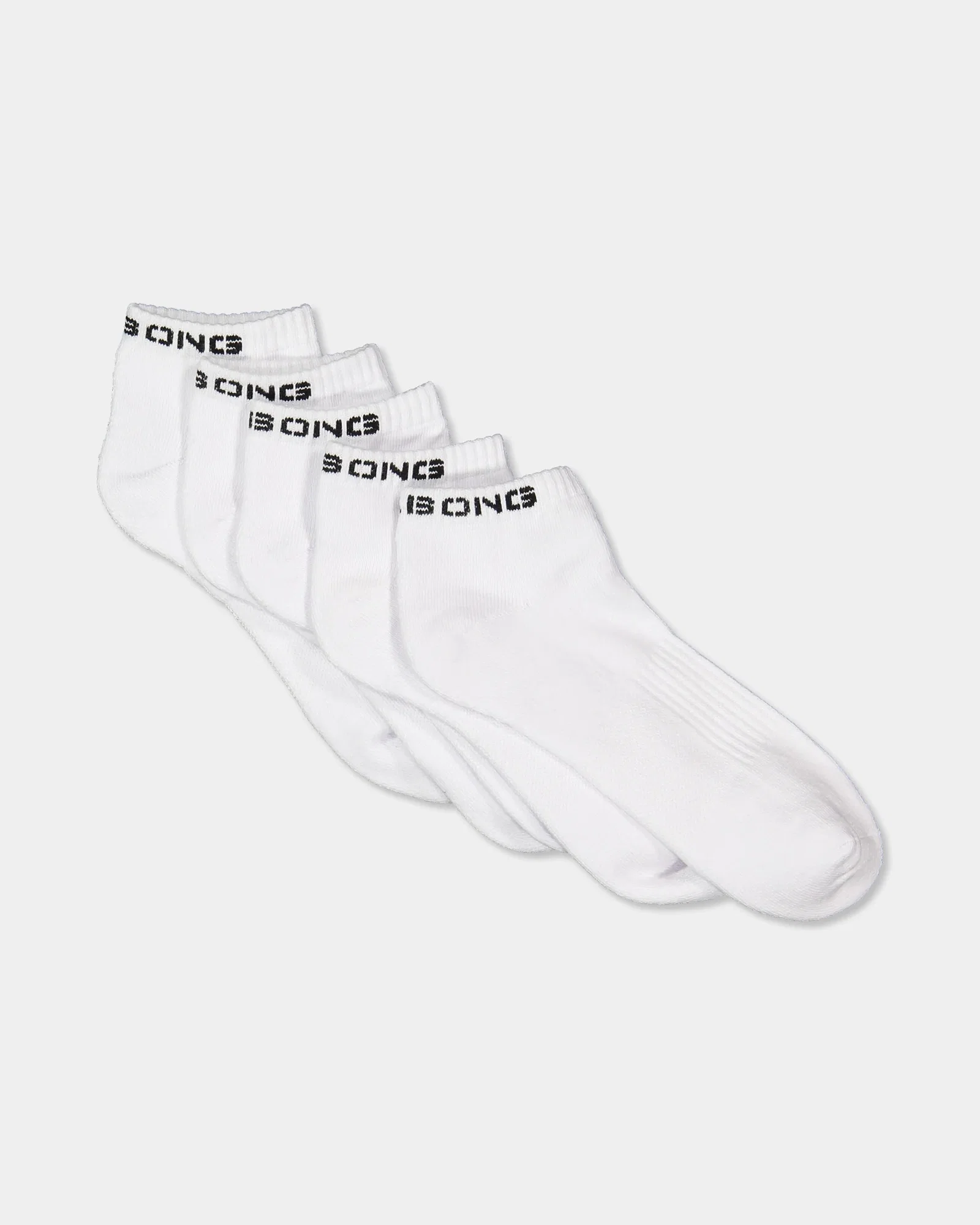 Mens 5 Pack Ankle Socks