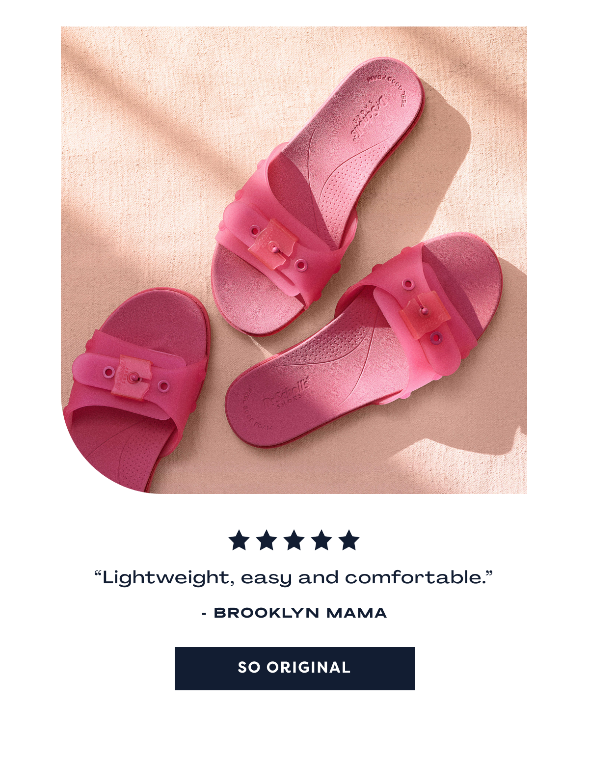 “Lightweight, Easy And Comfortable.” - Brooklyn Mama |  So Original