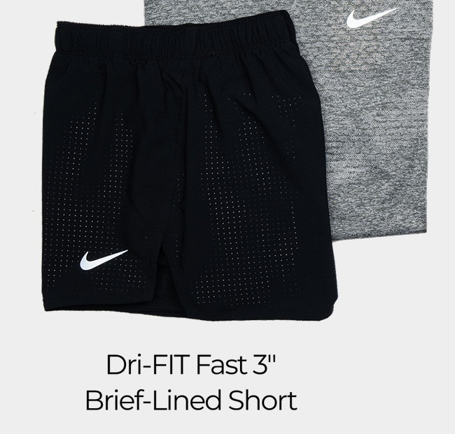 Nike Dri-FIT Fast 3 in. Breif-Lined Short