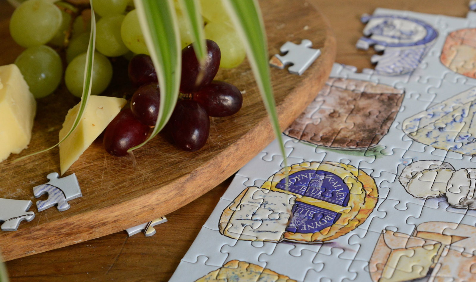 Cheesemongers Map of the UK 1000 Piece Jigsaw Puzzle