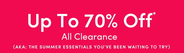Up to 70% off