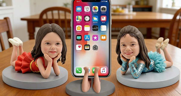 Custom Phone Stand Bobblehead | Personalized Gift