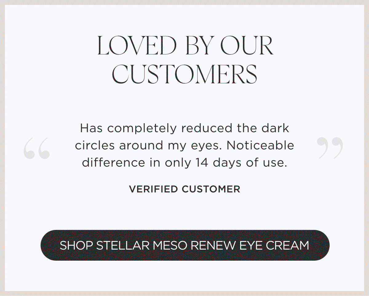 SHOP STELLAR MESO RENEW EYE CREAM