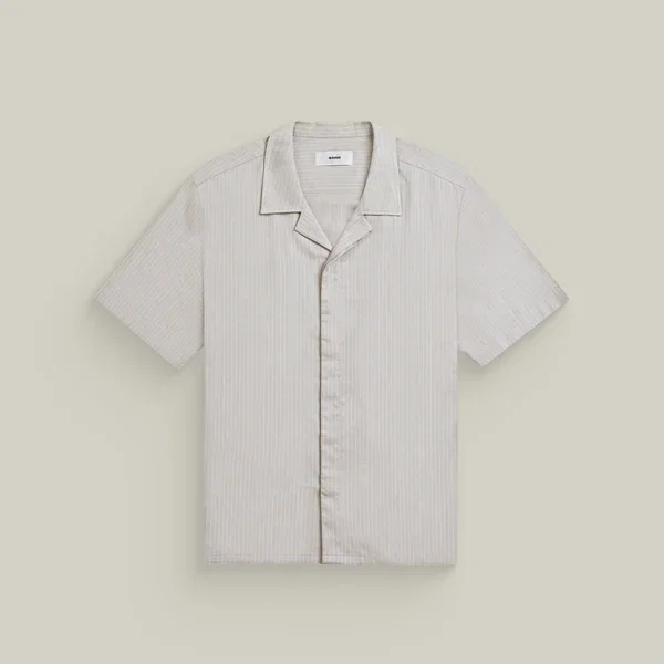 Bamboo Camp Shirt Ocean Rock