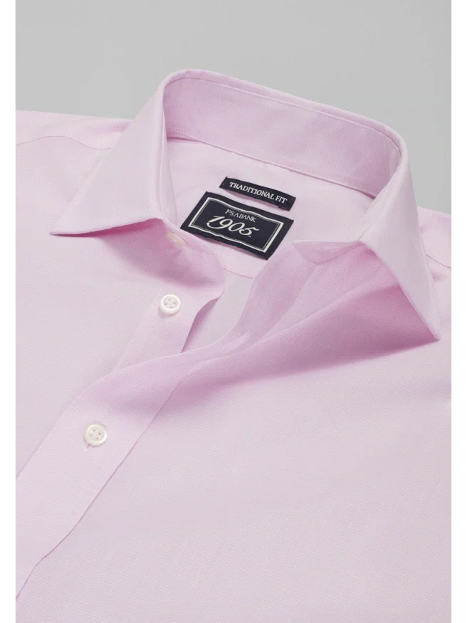 1905 Traditional Fit Micro Houndstooth Dress Shirt