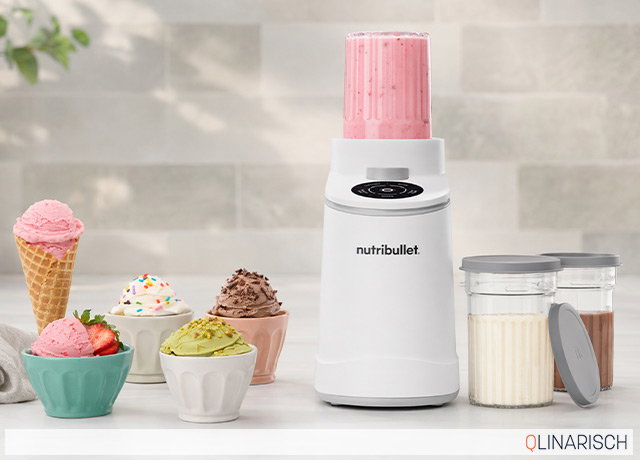 887880 Nutribullet® Chill NBD0503W Eismaschine inkl. 3 Bechern