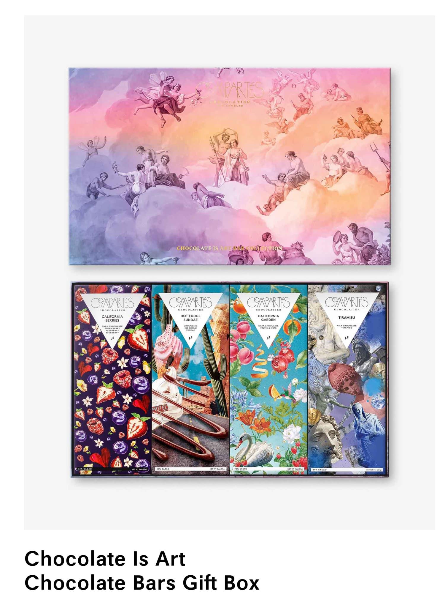 Chocolate Is Art Chocolate Bars Gift Box