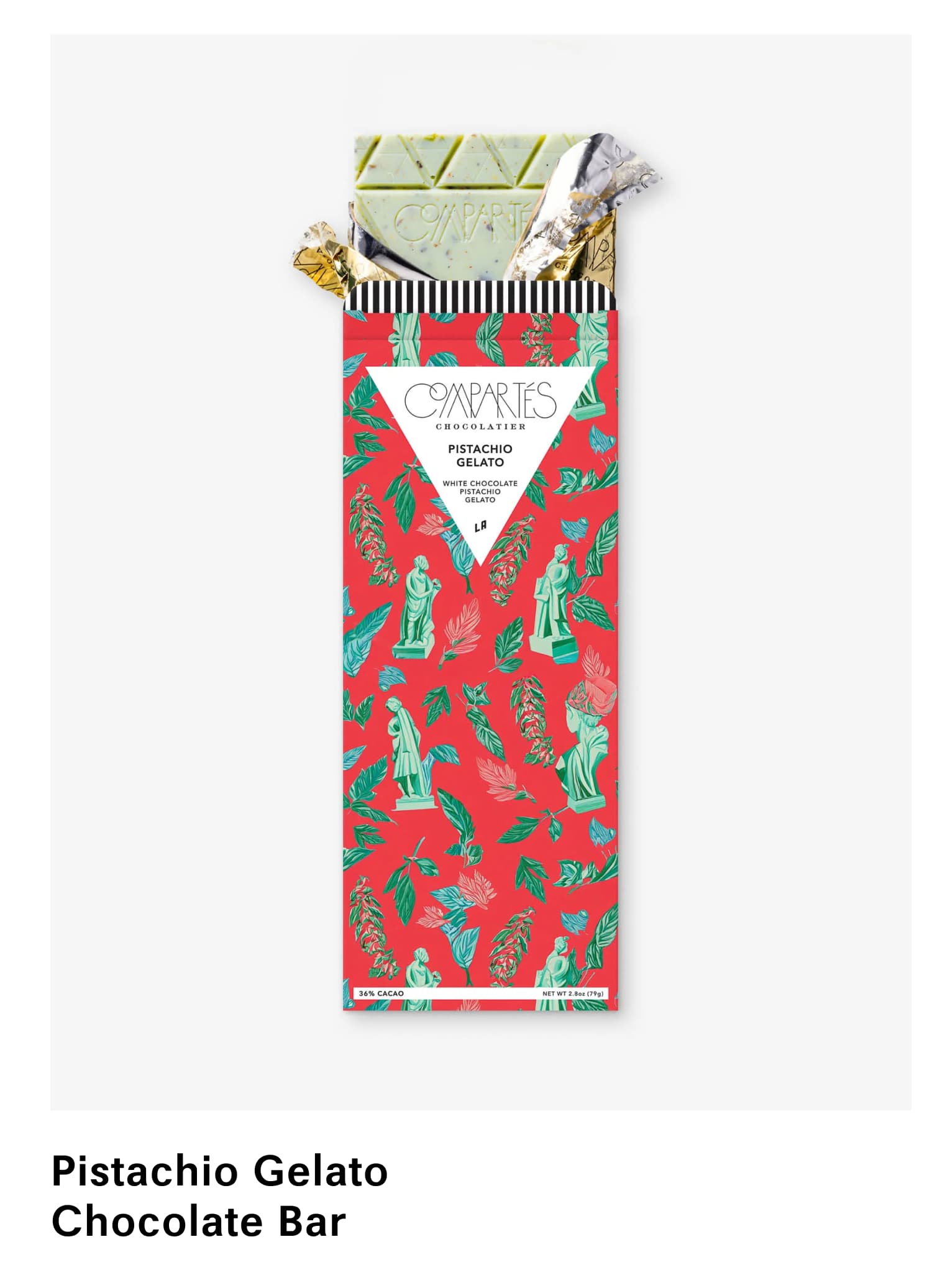 Pistachio Gelato Chocolate Bar
