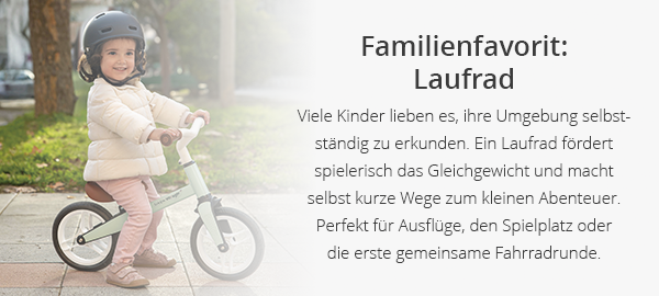 Familienfavorit: Laufrad