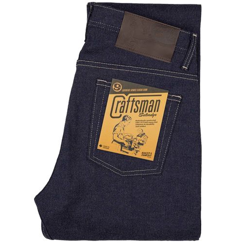 Naked and Famous Denim Weird Guy Craftsman Selvedge - Indigo