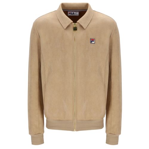 Fila Vintage Francesco Suede Jacket - Beige