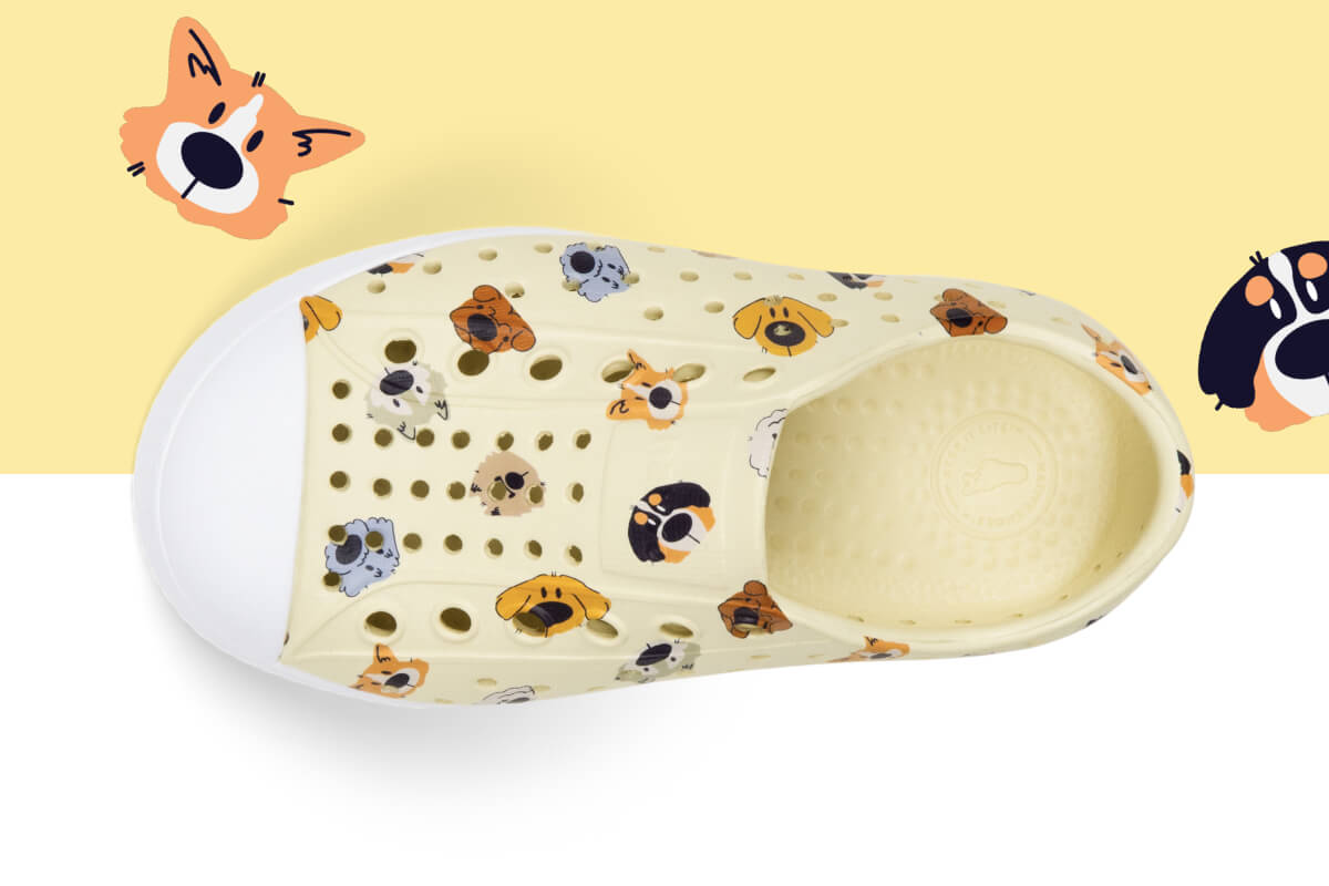 Jefferson Kids Print Polka Dogs