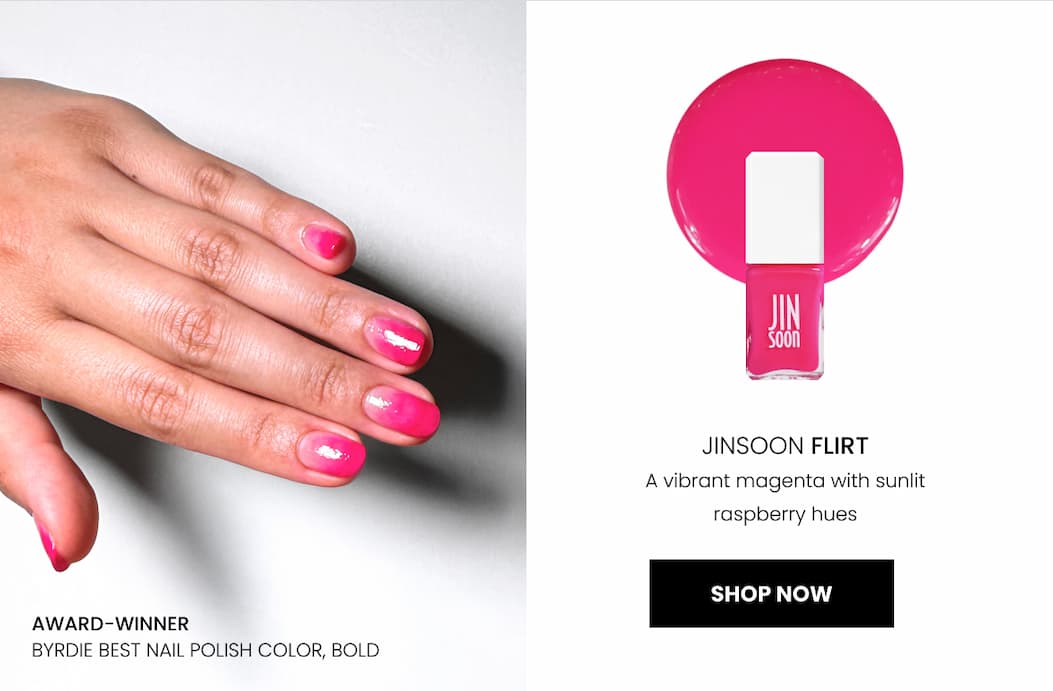 Flirt bold pink polish