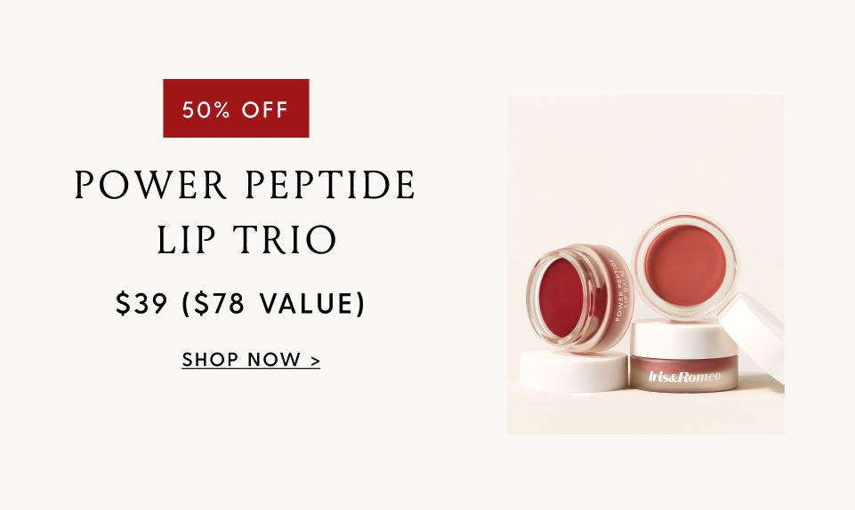 40% Off Power Peptide Lip Trio