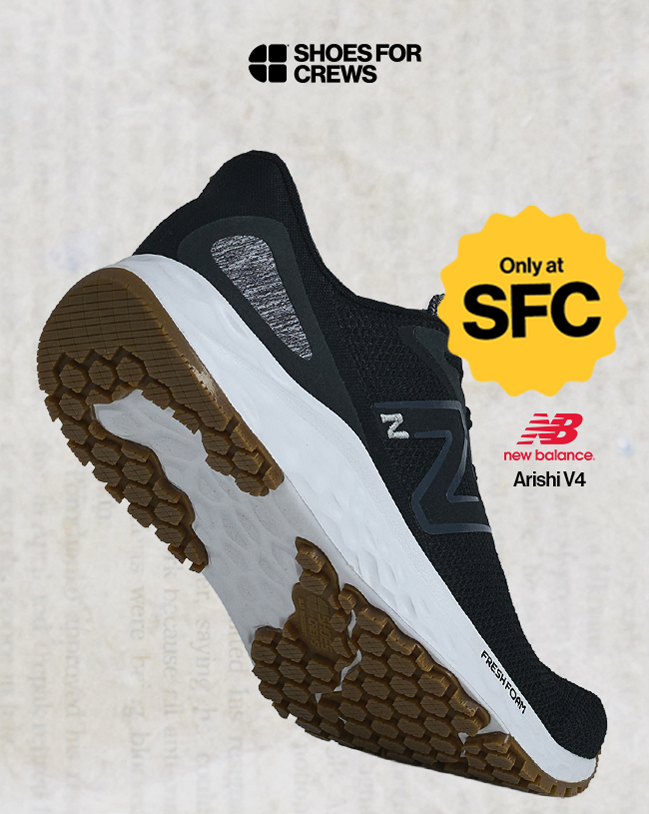 New Balance Arishi v4 ONLY at SFC!