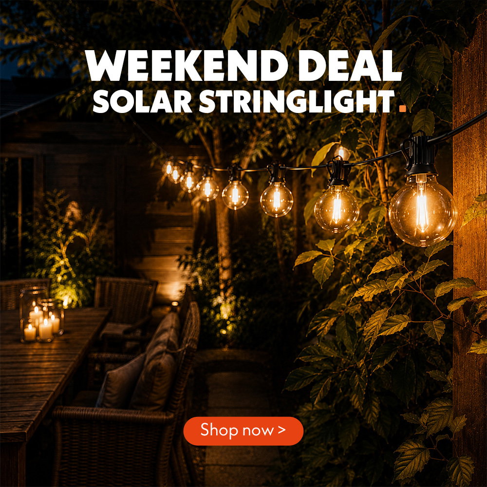 Solar string lights