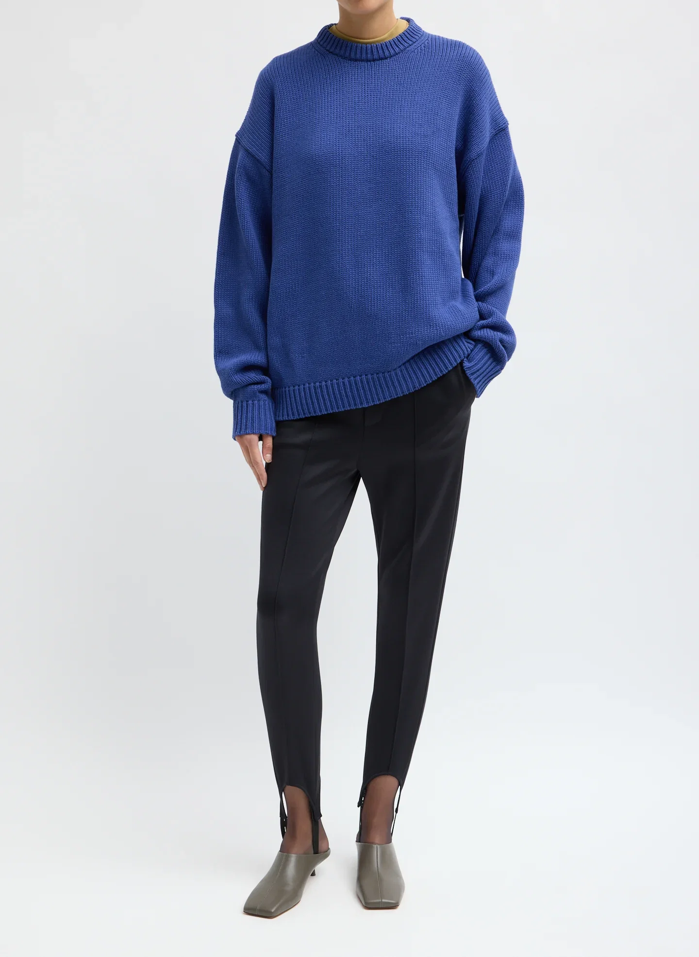 Image of Active Knit Sporty Stirrup Pant