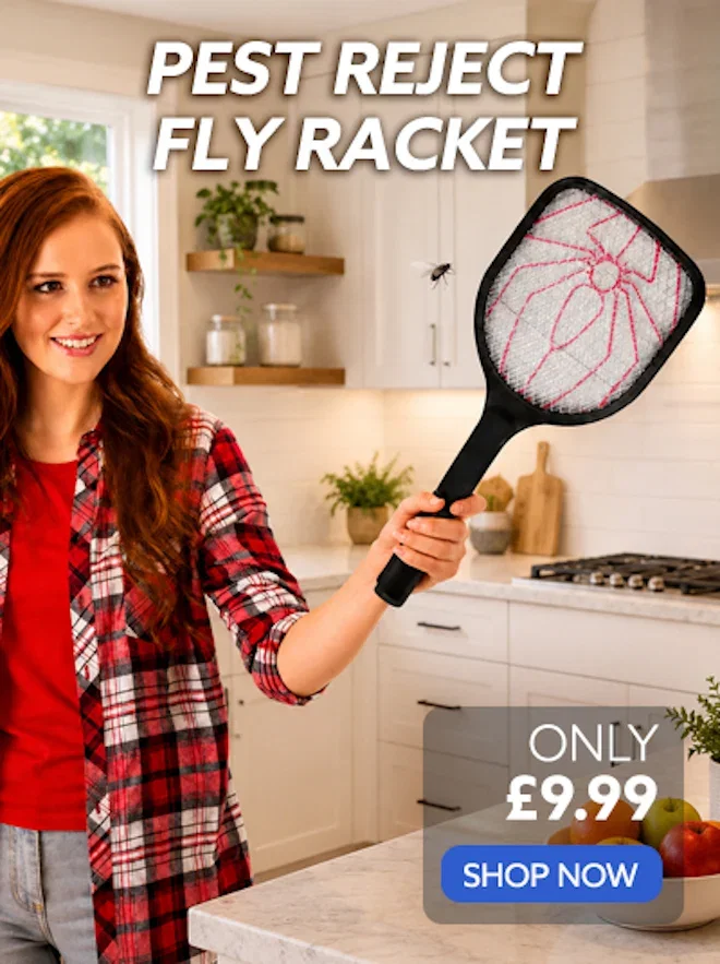 Pest Reject Electric Fly Swatter