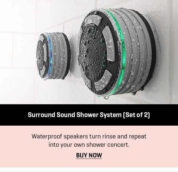 Surround Sound Shower System (Set of 2)