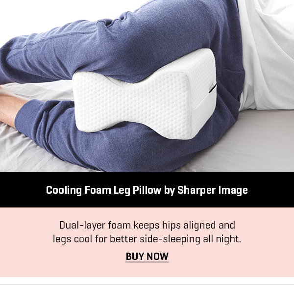 Cooling Foam Leg Pillow by Sharper Image