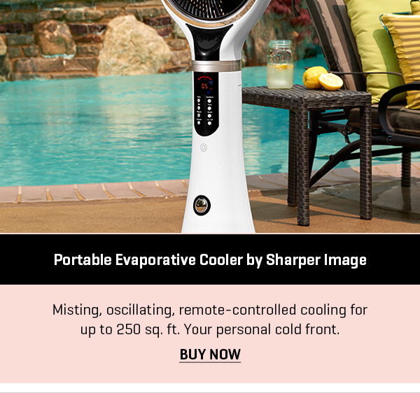 Portable Evaporative Cooler by Sharper Image