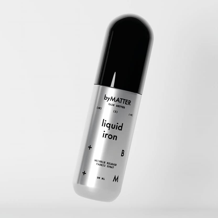 byMATTER Liquid Iron - a new wrinkle-release fabric spray