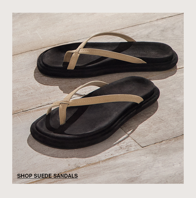 WOMEN'S SUEDE SANDALS