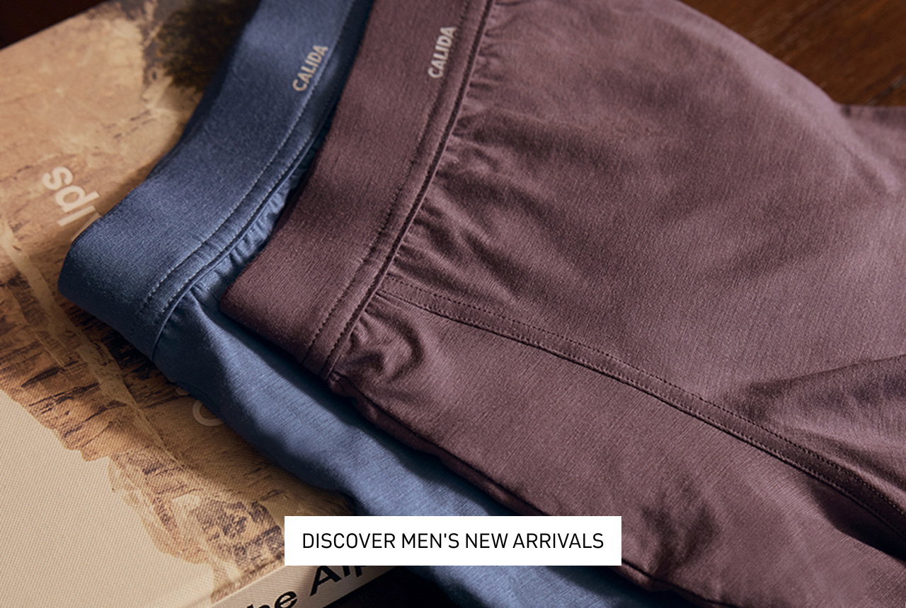 DISCOVER MEN'S NEW ARRIVALS
