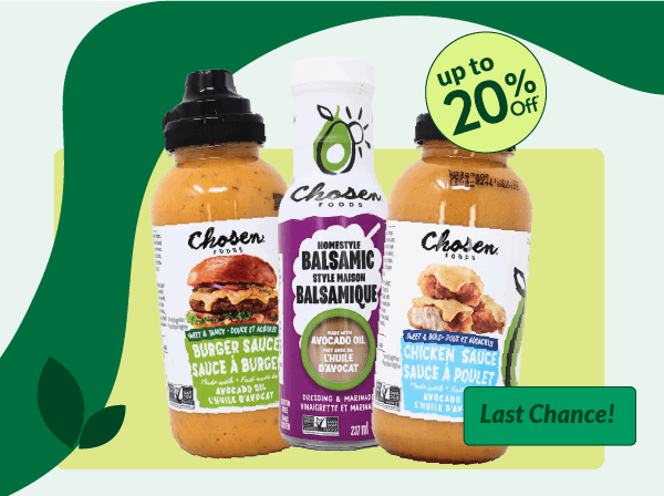 Chosen Foods /  20% OFF