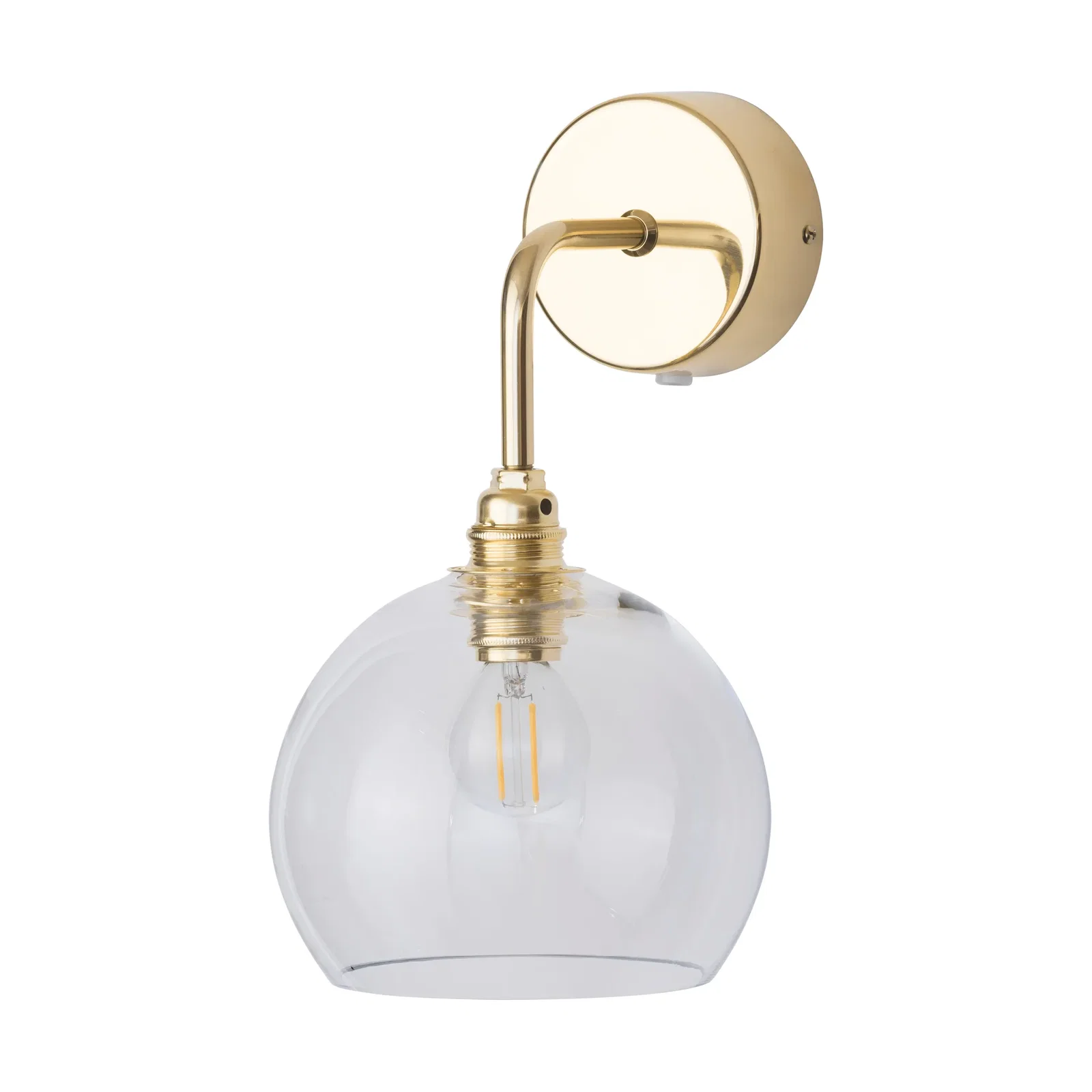 Aplique de pared Rowan Clear