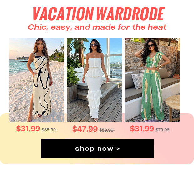 VACATION WARDRODE
