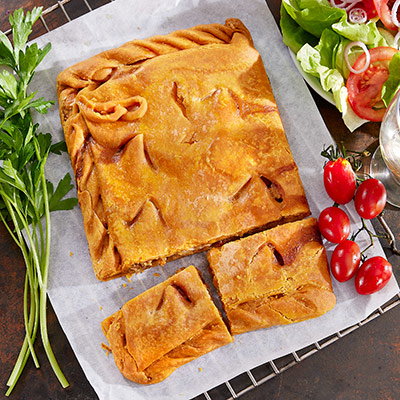 Cod Empanada from Galicia