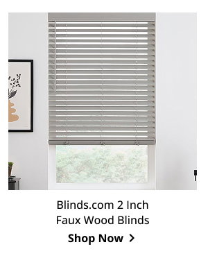Blinds.com 2 Inch Faux Wood Blinds | Shop Now >
