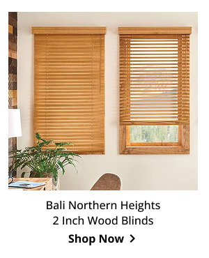 Bali Northern Heights 2 Inch Wood Blinds | Shop Now >