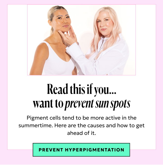 Read this if you want to prevent sun spots