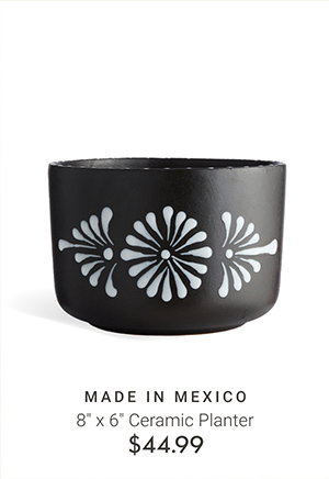 8" x 6" Ceramic Planter