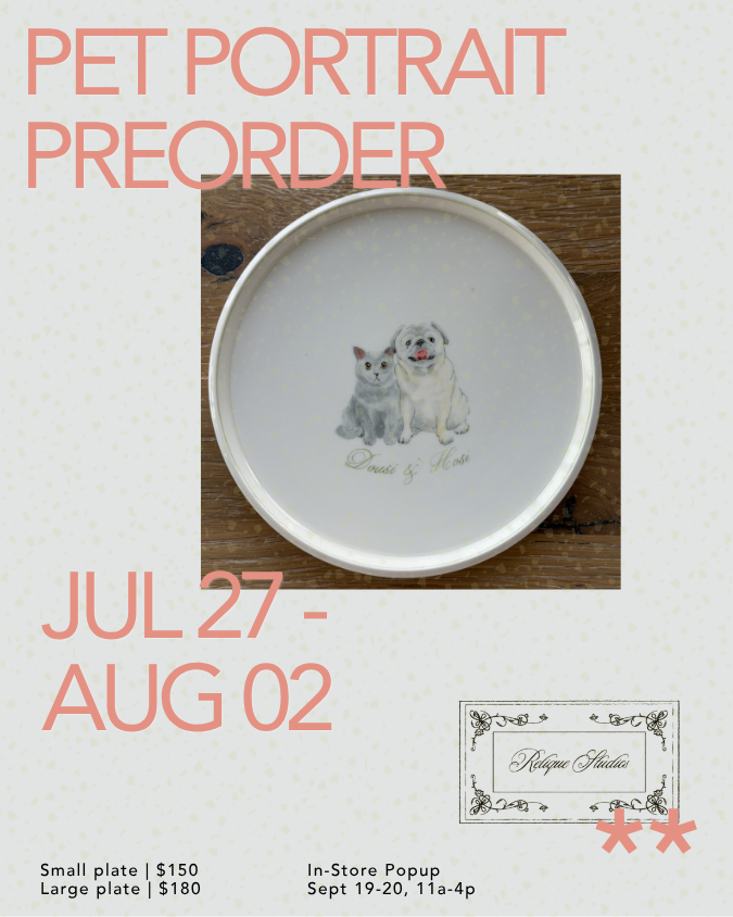 Pet Portrait Preorder by Relique Studios | A.MANO Brooklyn