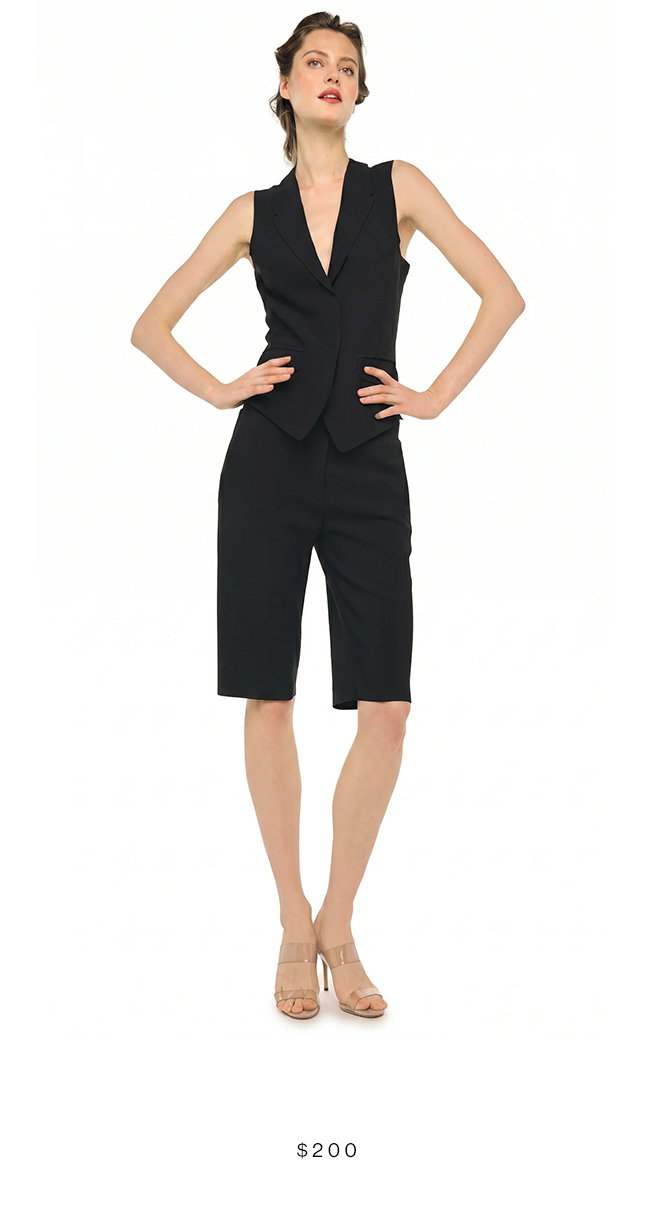 VEST WITH LAPEL
