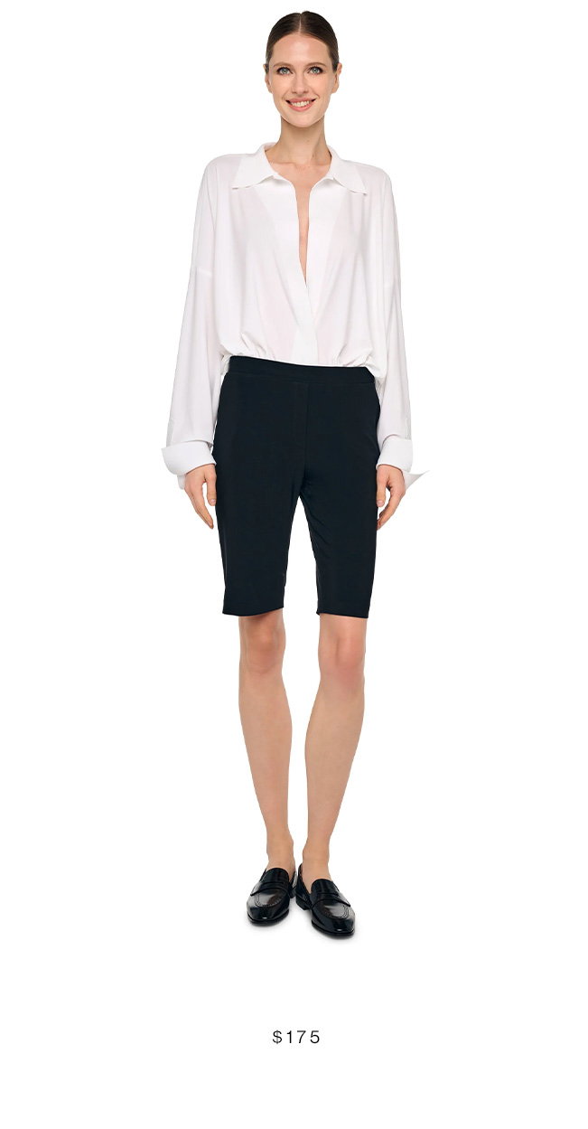FLAT FRONT BERMUDA SHORT