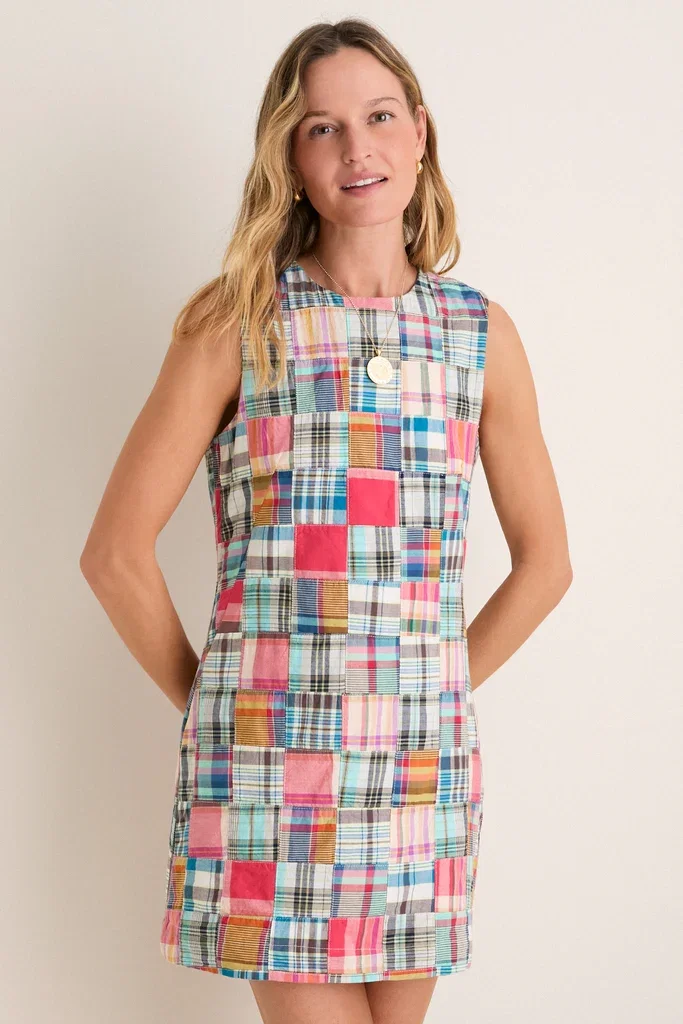 Image of Heritage Madras Hinkley Mini Dress