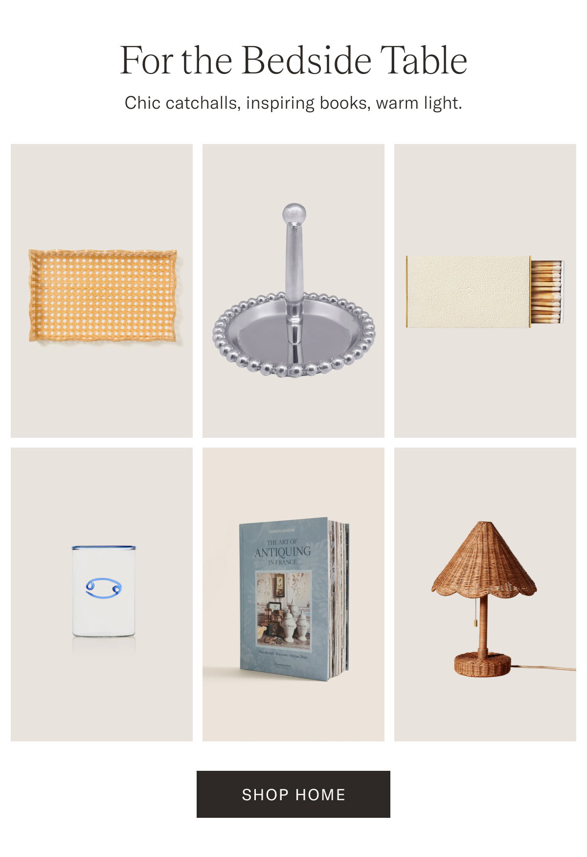 For the Bedside Table 
