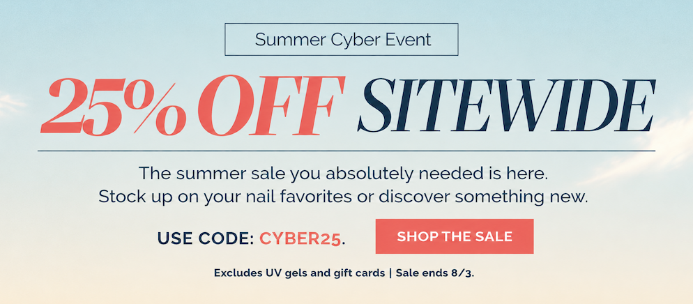 Take 25% off sitewide with code CYBER25