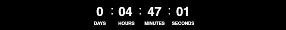 72 Hour Countdown Timer