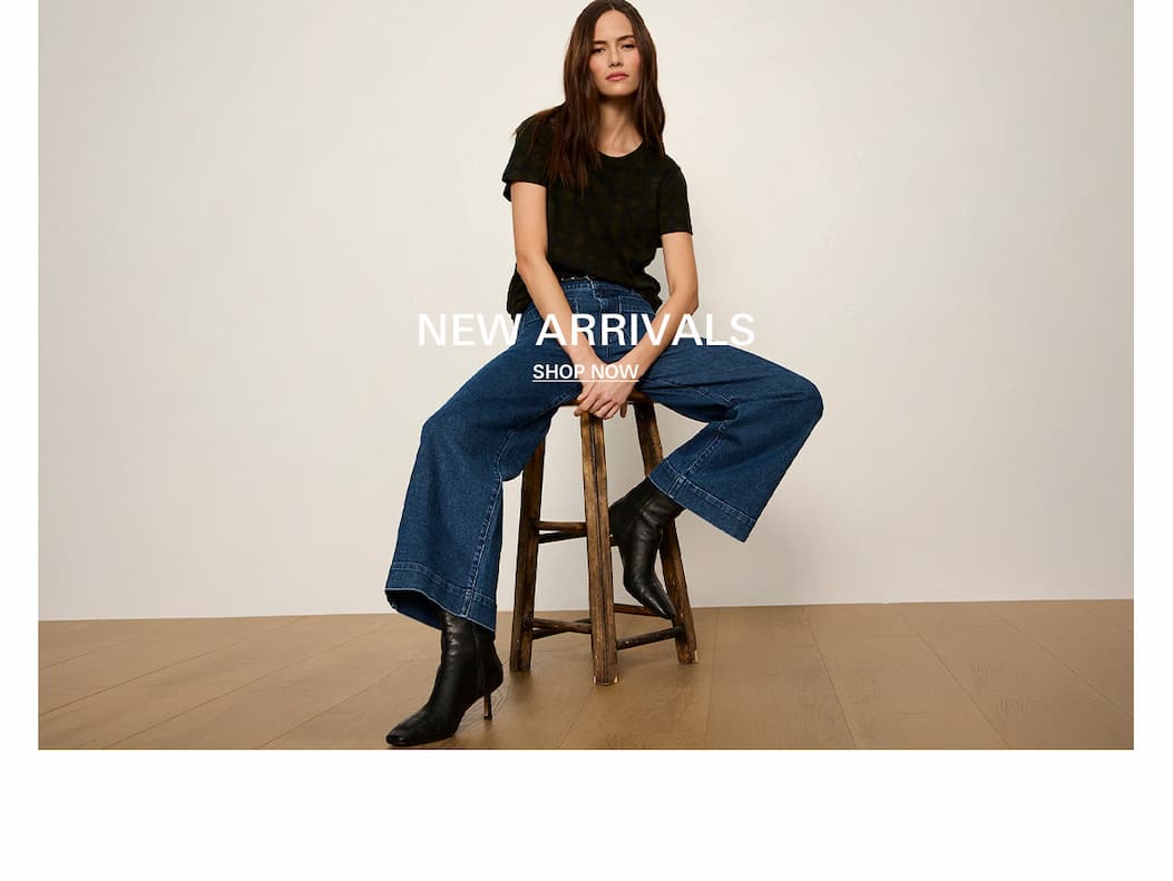 women wearing our new tee and denim